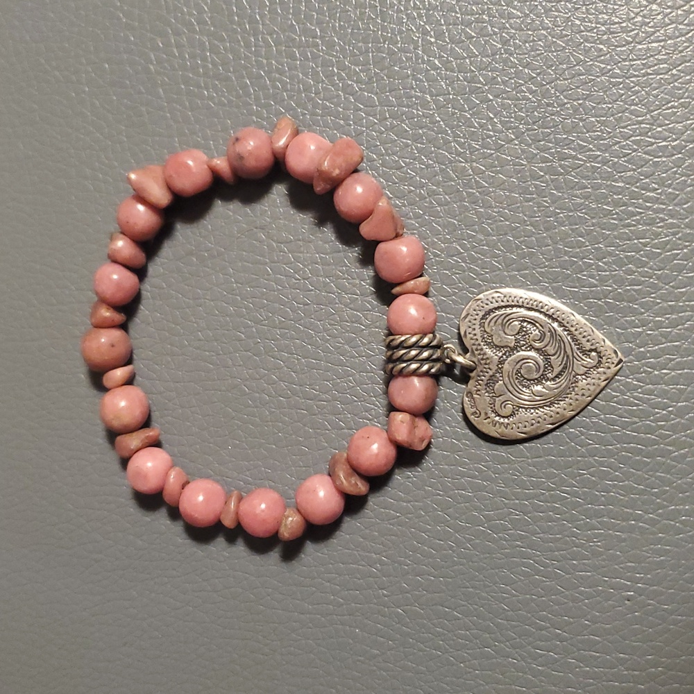 Sterling Silver Natural Stone Bracelet